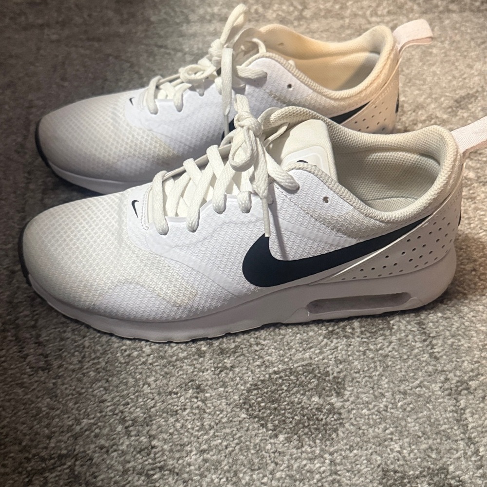 Nike White and Black Athletic Shoes